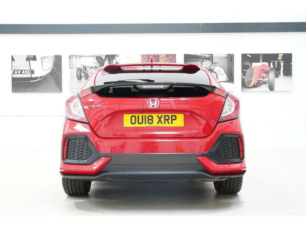 Honda Civic 1.0 Vtec Turbo Sr Euro 6 Ss Red #3