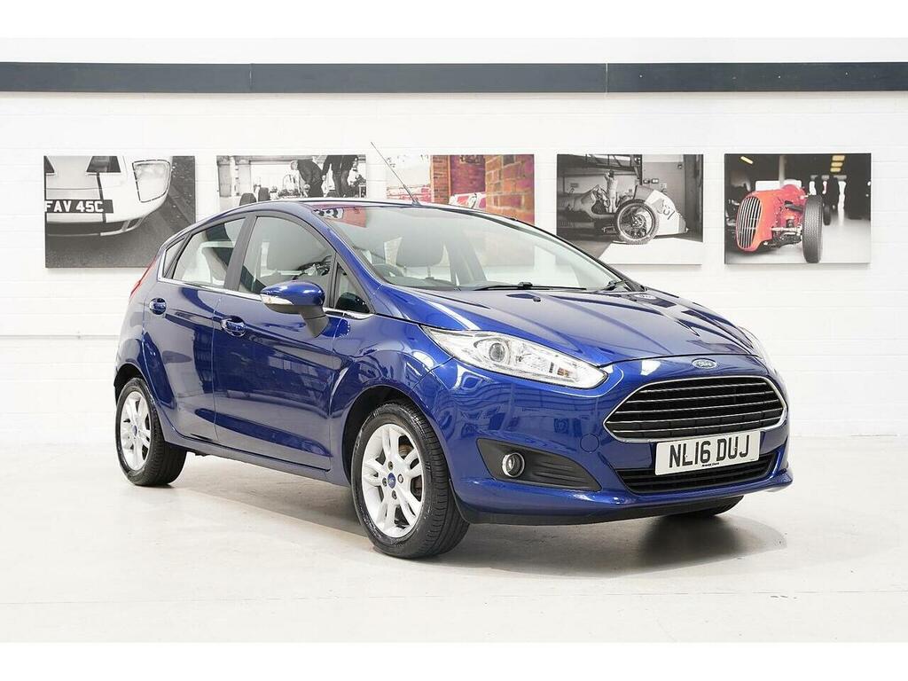 Ford Fiesta 1.25 Zetec Euro 6 Blue