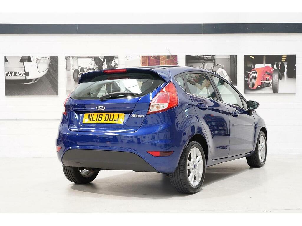 Ford Fiesta 1.25 Zetec Euro 6 Blue #3