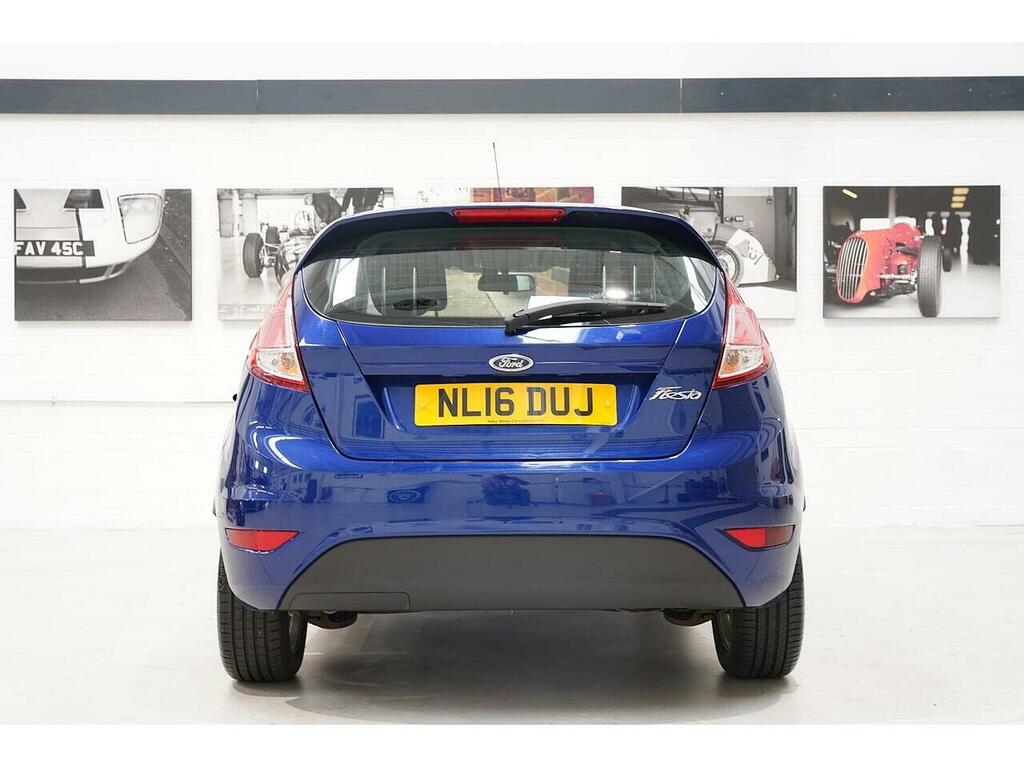 Ford Fiesta 1.25 Zetec Euro 6 Blue #4