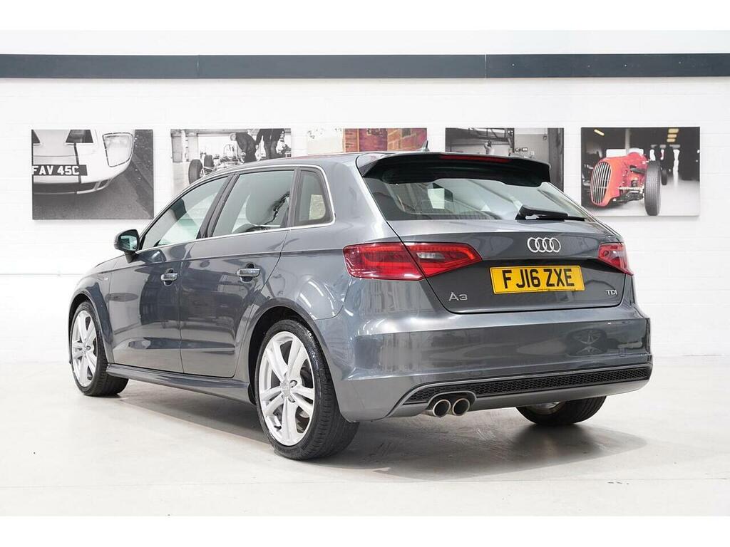Audi A3 2.0 Tdi S Line Sportback Euro 6 Ss Nav Grey #5
