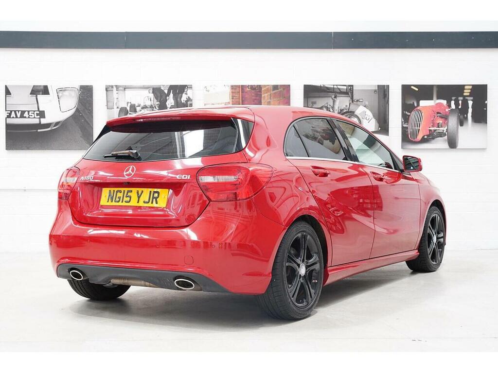 Mercedes-Benz A Class 1.5 A180 Cdi Sport Edition 7G-dct Euro 5 Ss Red #2