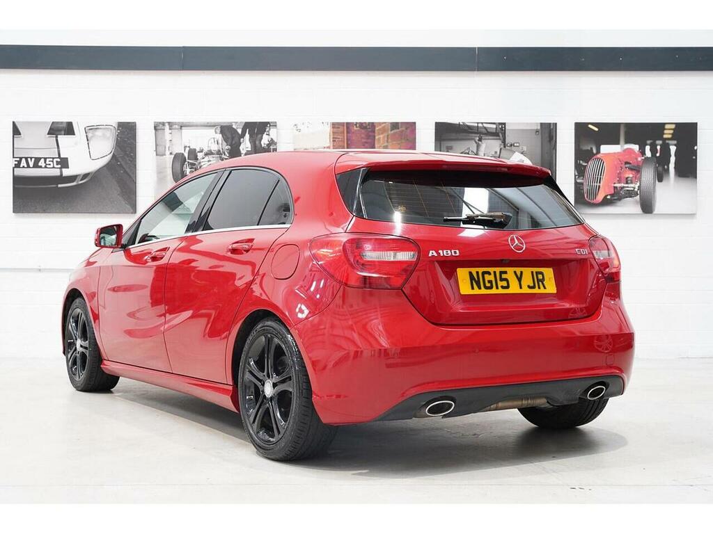 Mercedes-Benz A Class 1.5 A180 Cdi Sport Edition 7G-dct Euro 5 Ss Red #4