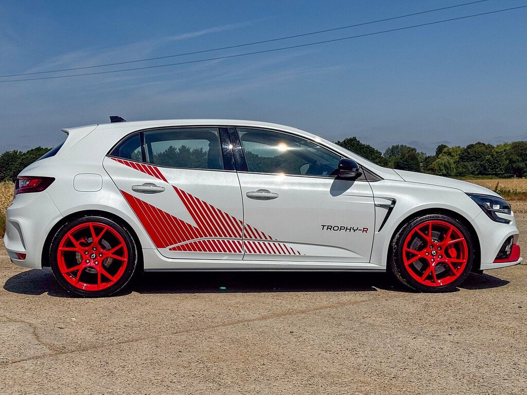 Renault Megane T R.s.300 Trophy-r White #4