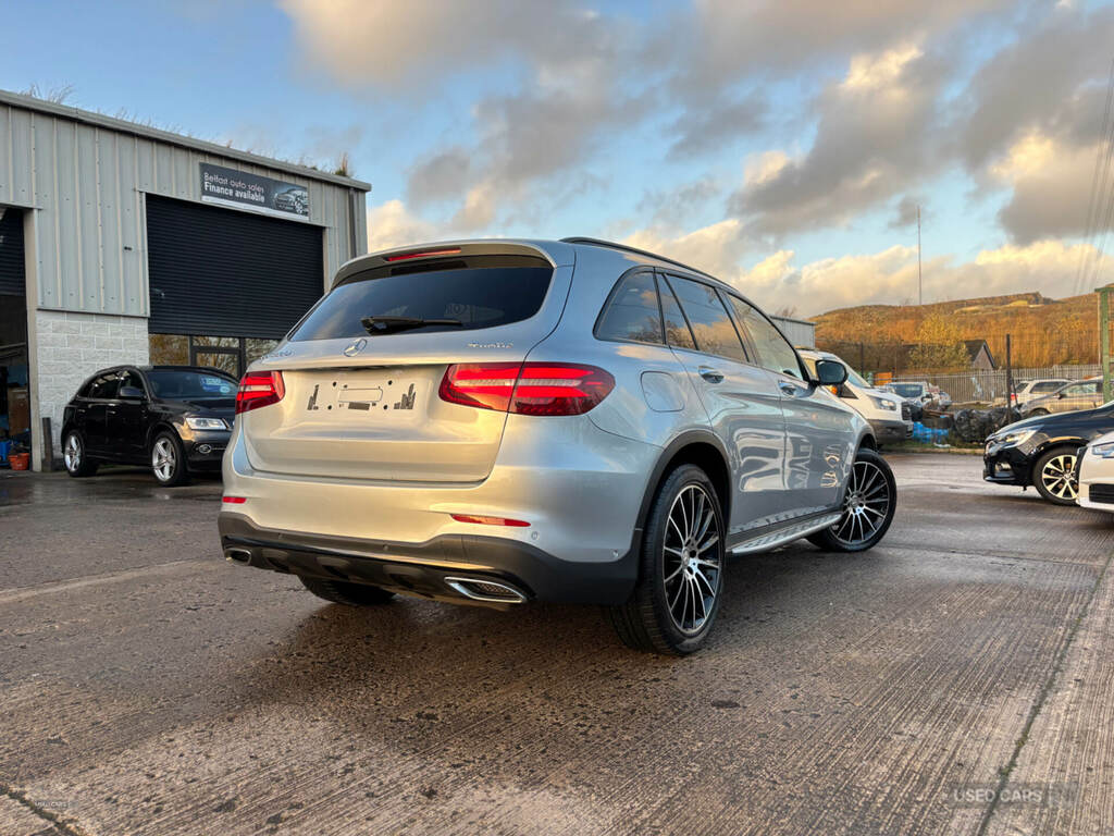 Mercedes-Benz GLC Class Glc 250D 4Matic Amg Line Prem Plus 9G-tronic Silver #2