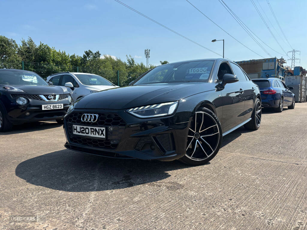 Audi A4 35 Tdi S Line S Tronic Black