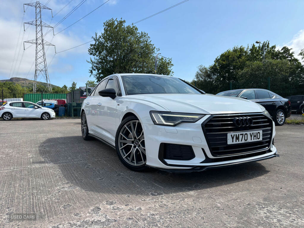 Audi A6 40 Tdi Black Edition S Tronic White