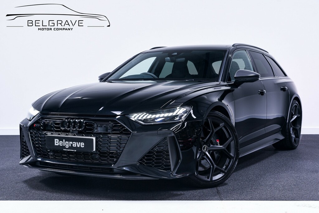 Audi RS6 Avant 4.0 Tfsi V8 Performance Carbon Vorsprung Estate Black #2