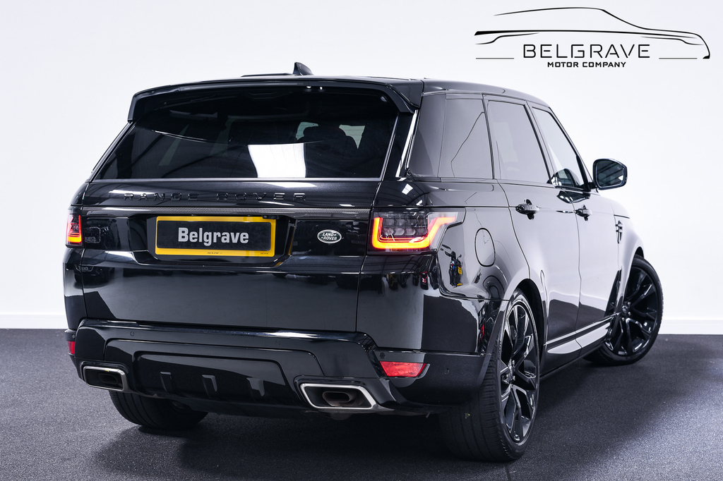Land Rover Range Rover Sport 3.0 P400 Mhev Hst Suv 4Wd Euro 6 CA22MLO Black #3