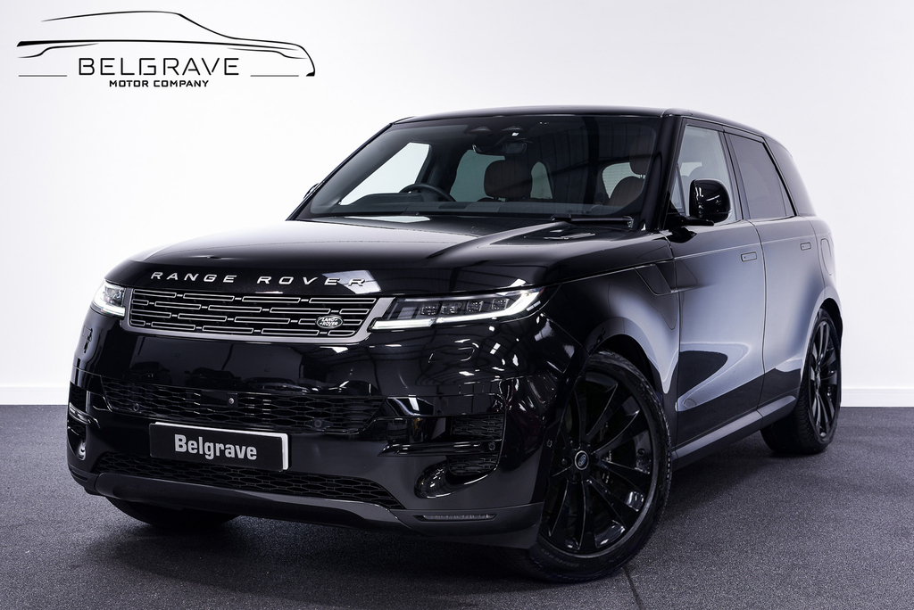 Land Rover Range Rover Sport 3.0 P460e 38.2Kwh Se Suv Plug-in Hybrid BT74JJK Black #2