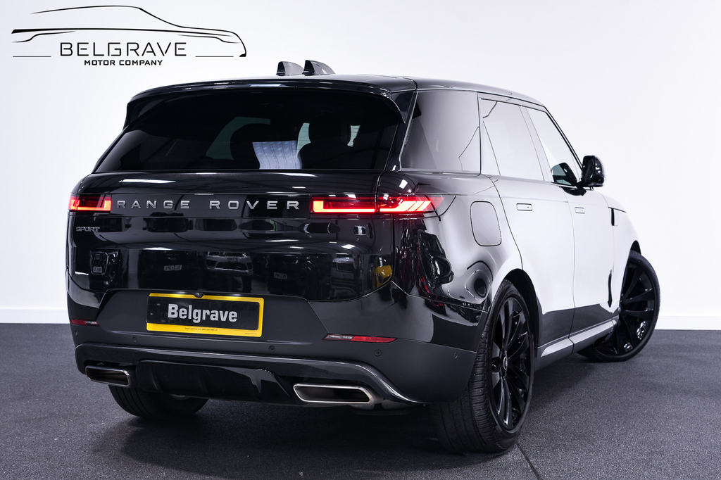 Land Rover Range Rover Sport 3.0 P460e 38.2Kwh Se Suv Plug-in Hybrid BT74JJK Black #4