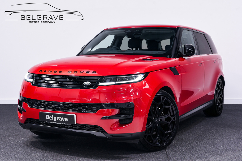 Land Rover Range Rover Sport 3.0 P440e 38.2Kwh Se Suv Plug-in Hybrid YC23JVT Red #2