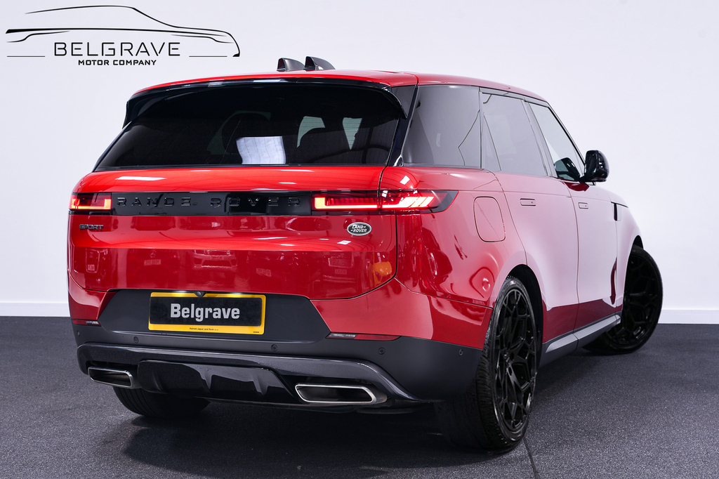 Land Rover Range Rover Sport 3.0 P440e 38.2Kwh Se Suv Plug-in Hybrid YC23JVT Red #4