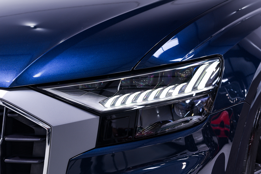 Audi Q8 3.0 Tfsi V6 55 S Line Suv Tiptronic Qua Blue #6