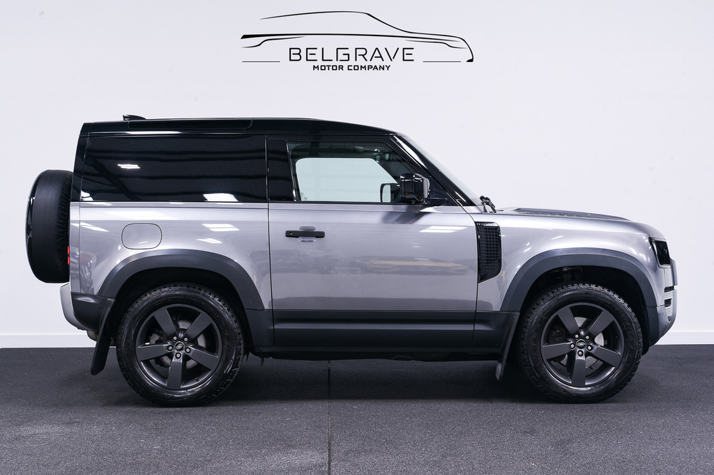 Land Rover Defender 90 3.0 D200 Mhev Hard Top Suv 4Wd Swb Grey