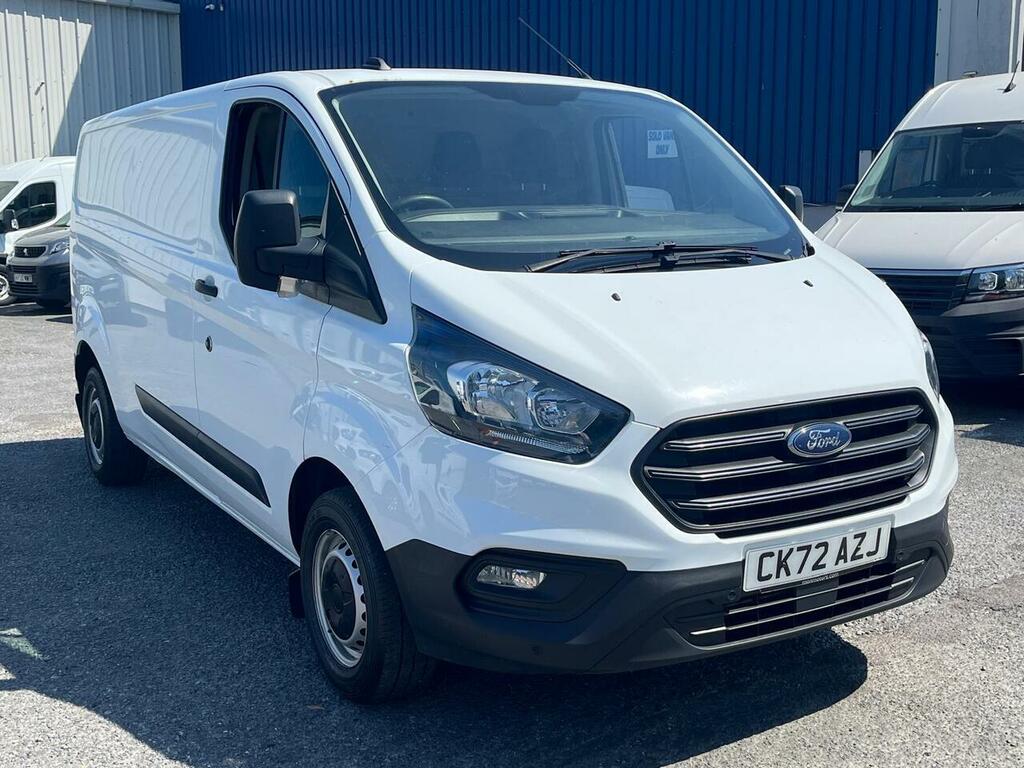 Ford Transit Custom 300 Ecoblue Leader CK72AZJ White #5