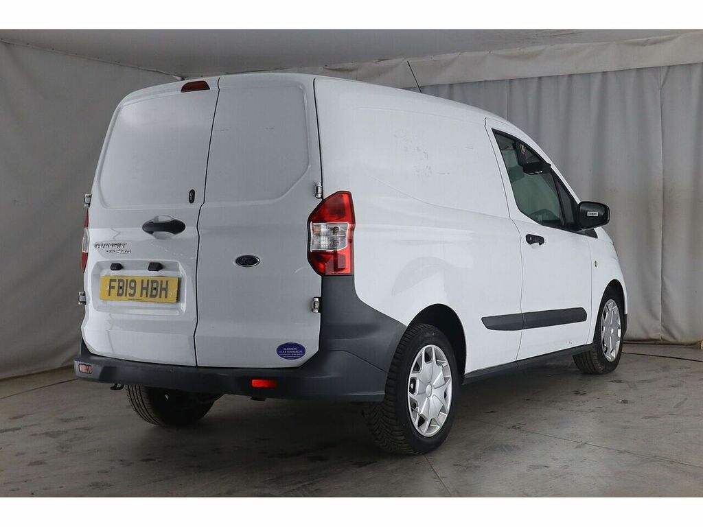 Ford Transit Courier Tdci FB19HBH White #5