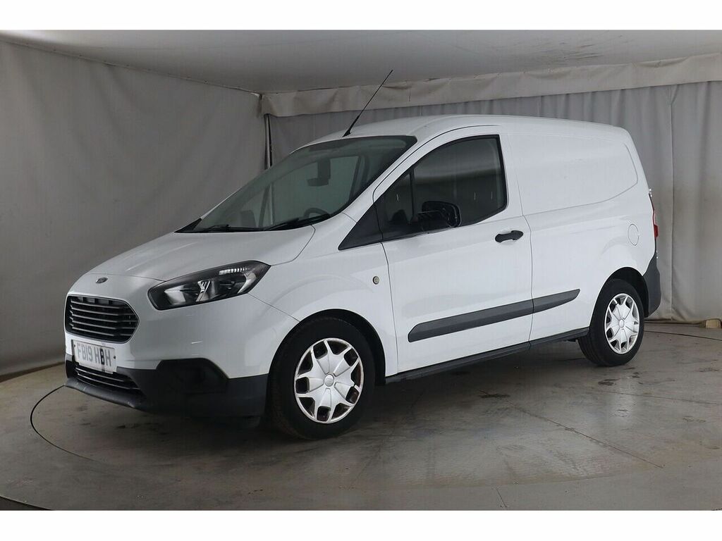 Ford Transit Courier Tdci FB19HBH White #2