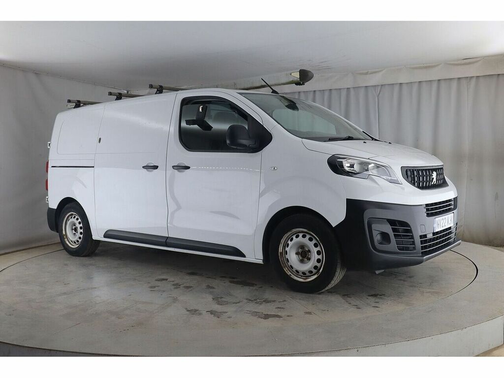 Peugeot Expert Bluehdi 1000 Professional Premium NV22MJK White #2