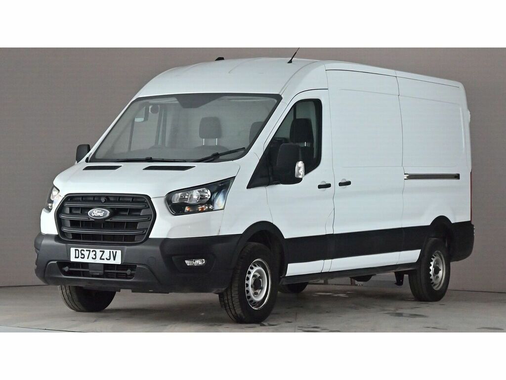 Ford Transit Custom 350 Ecoblue Leader DS73ZJV White #2