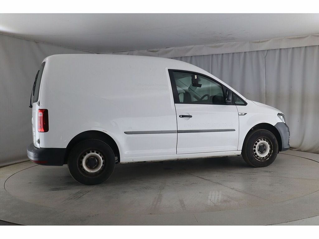Volkswagen Caddy 2.0 Tdi Bluemotion Tech 102Ps Startline Van White #4