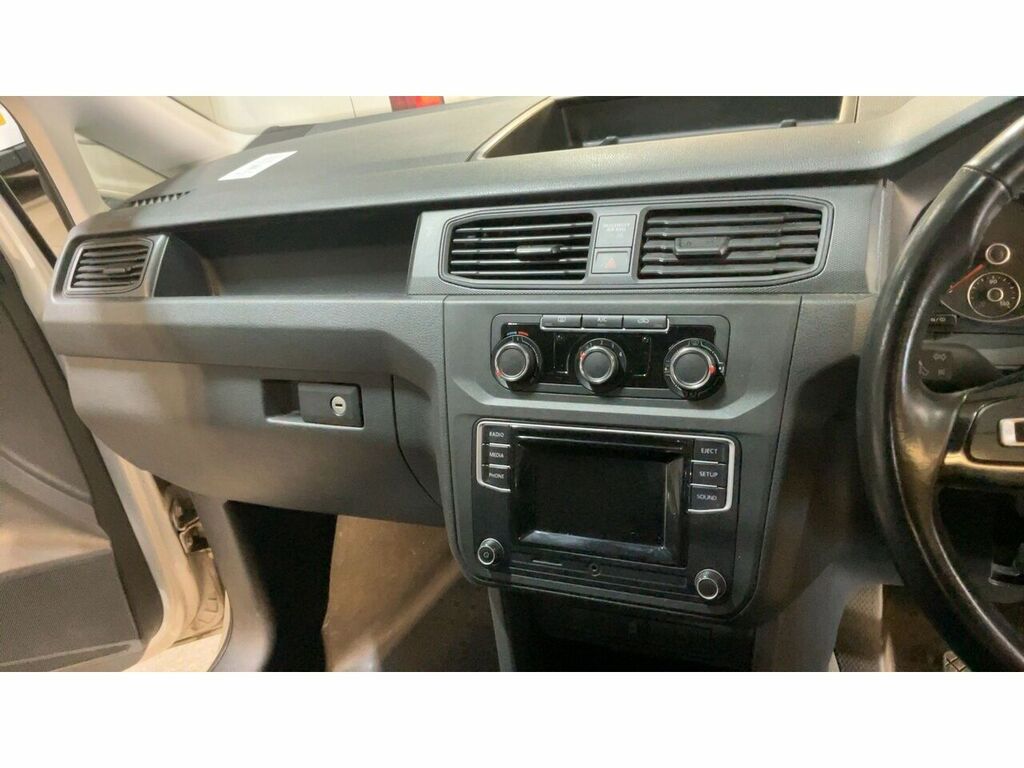 Volkswagen Caddy 2.0 Tdi Bluemotion Tech 102Ps Startline Van White #8