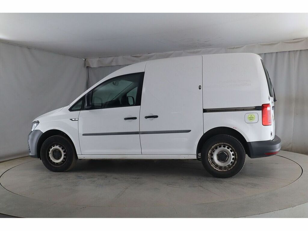Volkswagen Caddy 2.0 Tdi Bluemotion Tech 102Ps Startline Van White #3