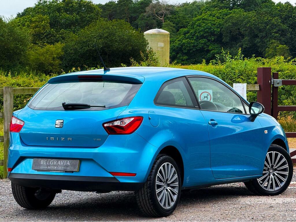 Seat Ibiza 1.2 Tsi Connect Sport Coupe Euro 6 Blue #5