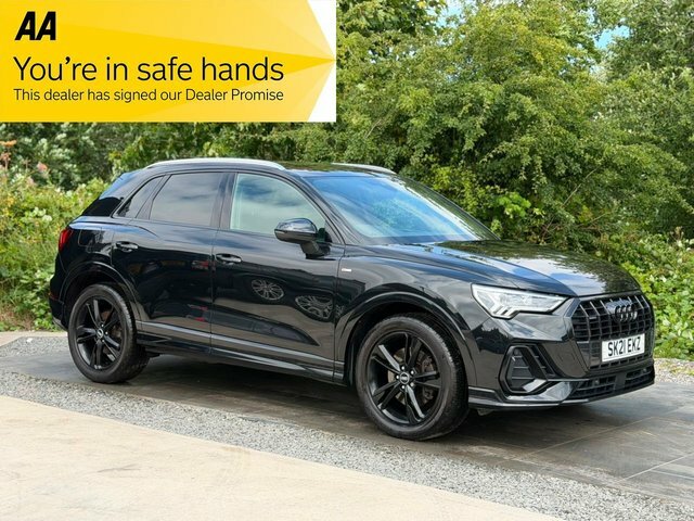 Audi Q3 2.0 Tdi 40 S Line Suv S Tronic Quattro SK21EKZ Black