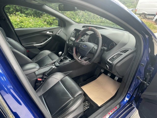 Ford Focus 2.0T Ecoboost St-3 Hatchback Eur HT66WKZ Blue #4