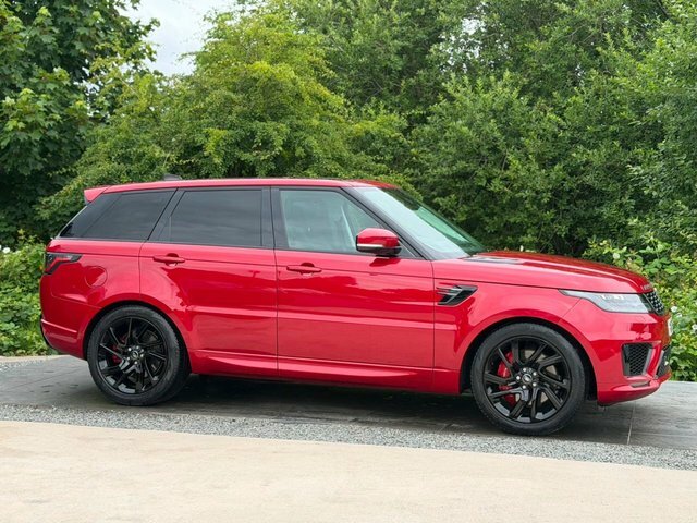 Land Rover Range Rover Sport 2.0 P400e 13.1Kwh Hse Gpf Dynamic Suv P KN70YOX Red #2