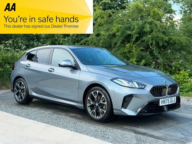 BMW 1 Series 1.5 120I Mht M Sport Hatchback Hybrid D Grey