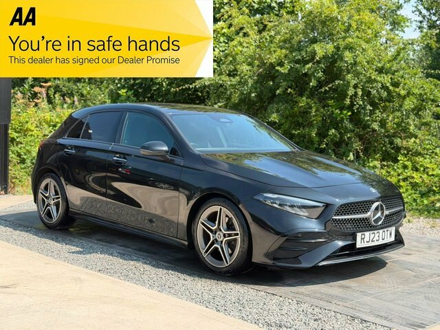 Mercedes-Benz A Class 1.3 A200h Mhev Amg Line Premium Hatchback Pe Black