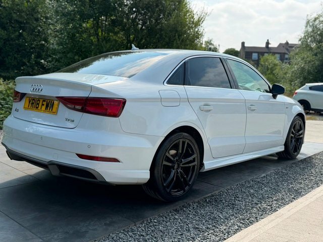 Audi A3 1.5 Tfsi Cod S Line Saloon S Tronic Eur White #3