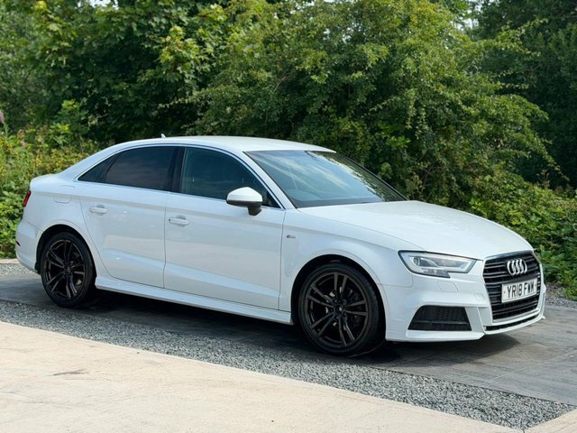 Audi A3 1.5 Tfsi Cod S Line Saloon S Tronic Eur White #5