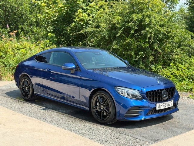 Mercedes-Benz C Class 2.0 C220d Amg Line Premium Coupe G-tr Blue #4
