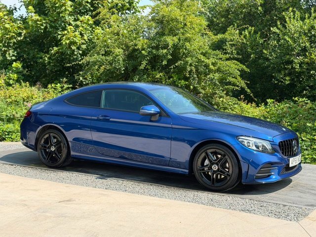 Mercedes-Benz C Class 2.0 C220d Amg Line Premium Coupe G-tr Blue #6