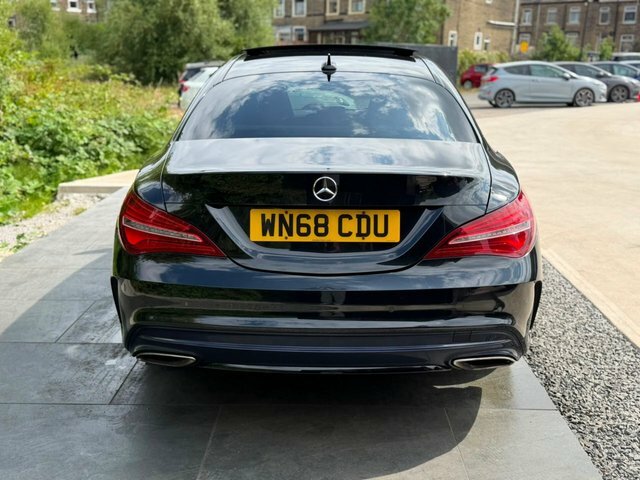 Mercedes-Benz CLA Class 1.6 Cla200 Amg Line Night Edition Plus Coupe Black #3