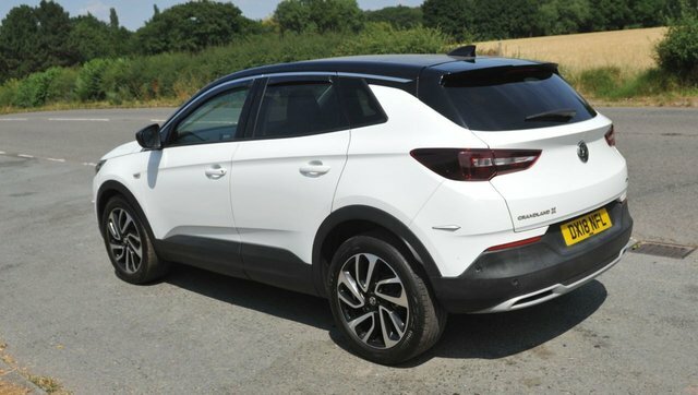 Vauxhall Grandland X 2018 1.2 Turbo Elite Nav Suv Euro White #5