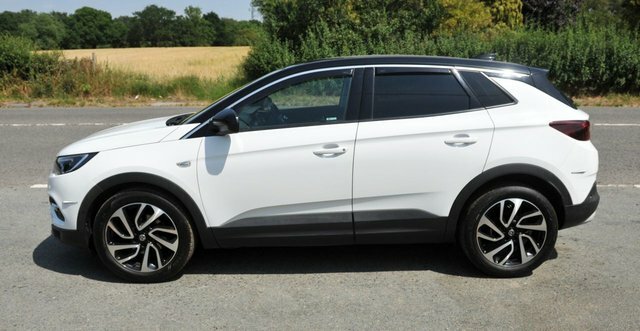 Vauxhall Grandland X 2018 1.2 Turbo Elite Nav Suv Euro White #4