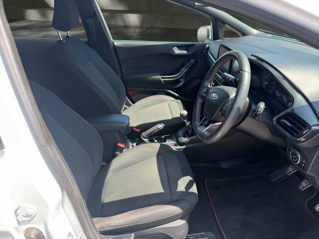 Ford Fiesta 1.0T Ecoboost St-line Edition Hatchback NX70HZA White #2