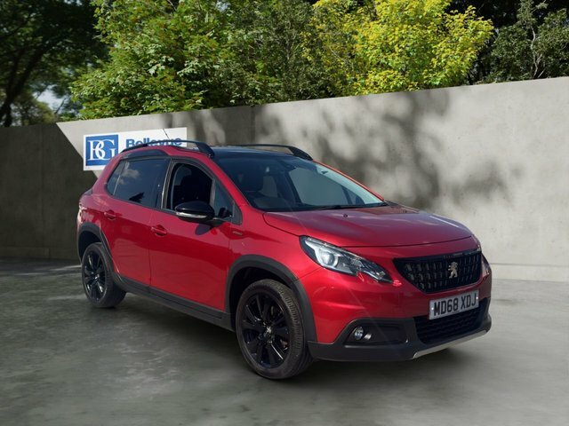 Peugeot 2008 1.2 Puretech Gpf Gt Line Suv Eur Red