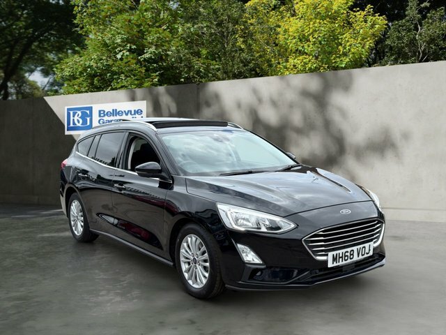 Ford Focus 1.5 Ecoblue Titanium Estate Euro MH68VOJ Black