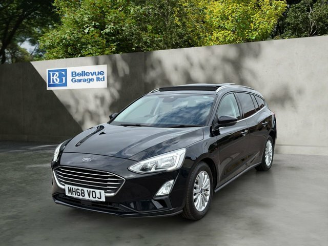 Ford Focus 1.5 Ecoblue Titanium Estate Euro MH68VOJ Black #4