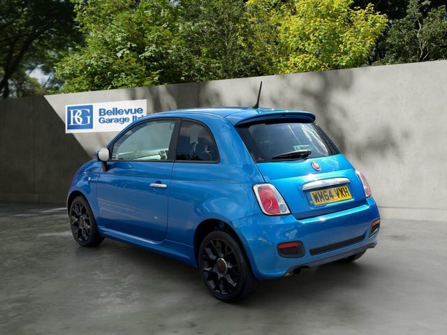 Fiat 500 1.2 S Hatchback Euro 6 S S 69 Blue #5
