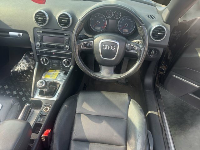 Audi A3 Cabriolet A3 S Line 138 Tdi Black #10