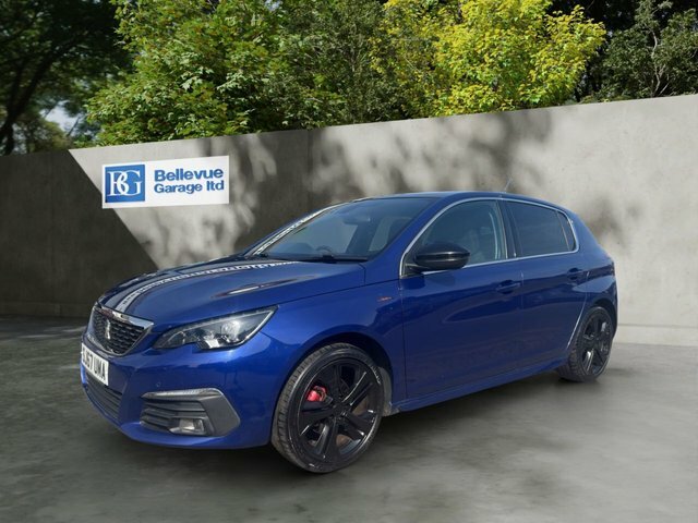 Peugeot 308 1.2 Puretech Gt Line Hatchback E Blue
