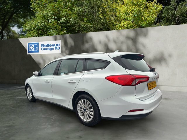 Ford Focus 1.0T Ecoboost Titanium Estate Eu White #4
