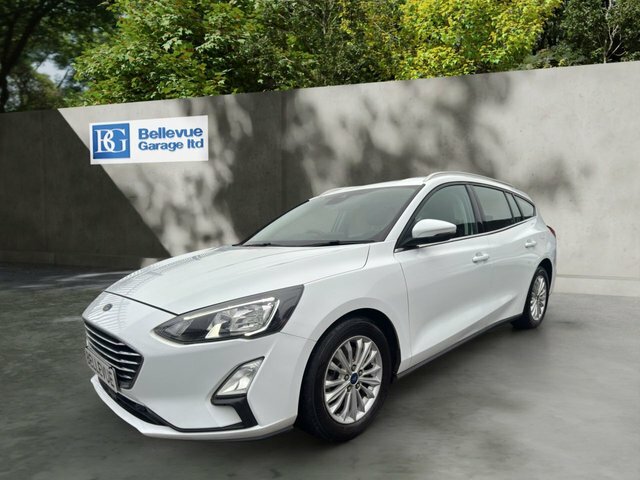 Ford Focus 1.0T Ecoboost Titanium Estate Eu White #3