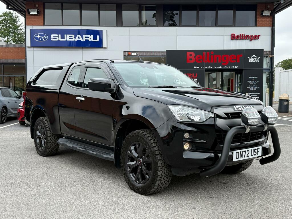 Isuzu D-Max 1.9 Td Dl20 Pickup Extended Cab 4W Black